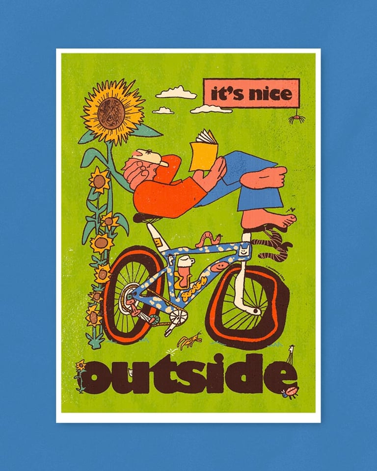 It's Nice Outside - Giclée Print