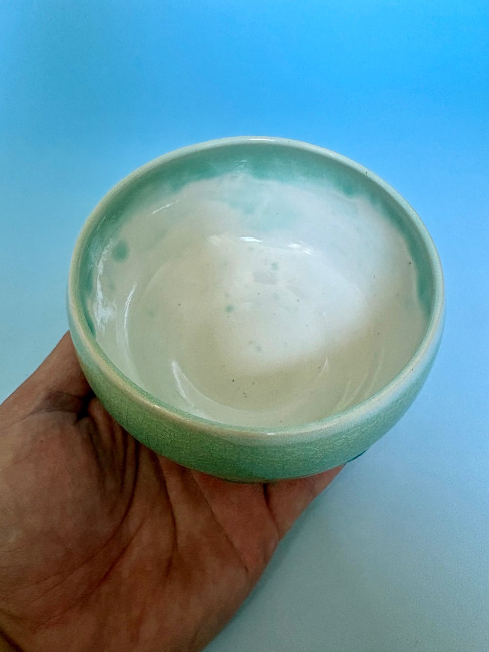 Image of Azure drip bowl