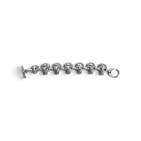 Image 1 of Tony Creed Skull Bracelet, c. 2000s.