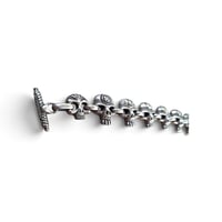 Image 2 of Tony Creed Skull Bracelet, c. 2000s.