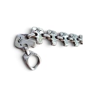 Image 5 of Tony Creed Skull Bracelet, c. 2000s.