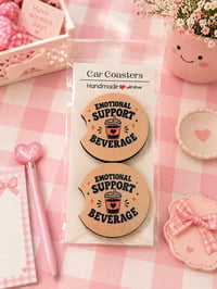 Image 2 of Emotional Support Beverage Car Coaster