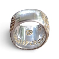 Image 4 of Tony Creed "Swiss Cross" Ring, c. 2000s
