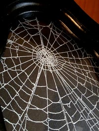 Image 5 of Black wall hanging candle holder - preserved web 1