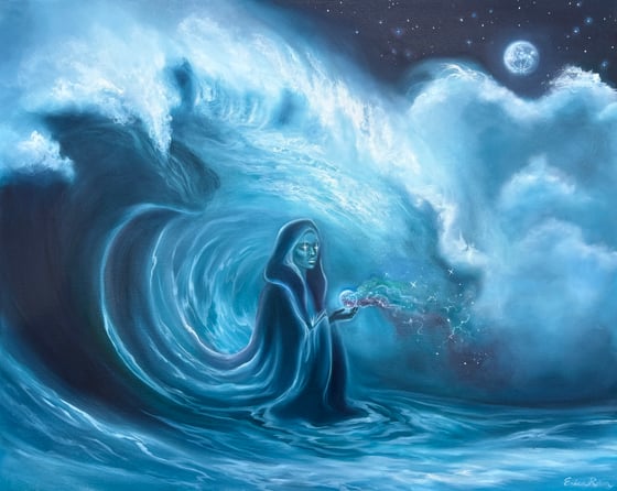 Image of Mystic of the Deep ~ Original & Prints 