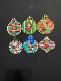 Image 1 of Hand-Painted Christmas Ornament