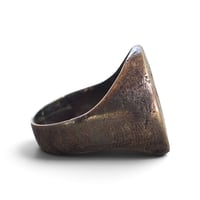 Image 3 of Vintage 'M' Signet Ring, c. 1950s