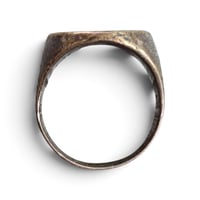Image 4 of Vintage 'M' Signet Ring, c. 1950s