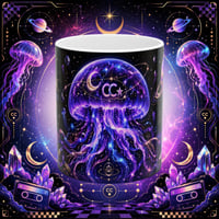 Image 1 of Mystic Jellyfish Ceramic Mug