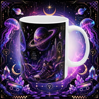 Image 4 of Mystic Jellyfish Ceramic Mug