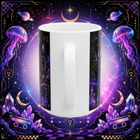 Image 5 of Mystic Jellyfish Ceramic Mug