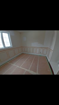 Image 1 of Custom Picture Frame Wainscoting & Interior Trim Installation