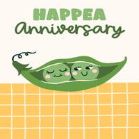 Image 3 of "Happea" Anniversary Card