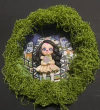Image 2 of Shadow-box large ornament with Zombie girl