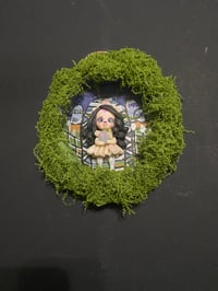 Image 3 of Shadow-box large ornament with Zombie girl