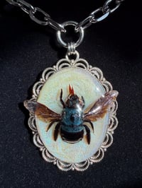 Image 2 of Bloobie — Blue Carpenter Bee Choker