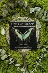 Image 2 of Mint Swallowtail Butterfly Necklace