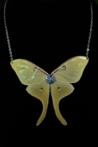 Image 5 of Luna Moth Necklace