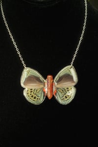 Image 2 of Asterope Leprieuri Butterfly Necklace II
