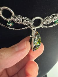Image 2 of Green Beetle Dagger Choker