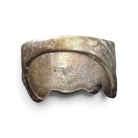 Image 5 of Vintage Winged Wheel Skull Ring, c. 1970s