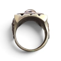 Image 4 of Vintage Jolly Roger Skull Ring, c. 1940s