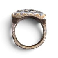 Image 4 of Vintage Sterling Silver Chieft Ring, c. 1940s