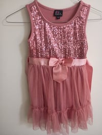 Image 1 of Girls dress size 6 l i l t