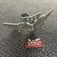 Image 1 of Combat Air Crew Wings Hitch Cover - USMC US Navy - TWO LAYER