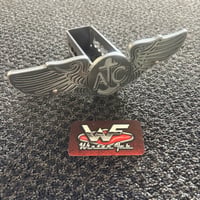 Image 1 of Naval Air Crew Wings Hitch Cover - TWO LAYER