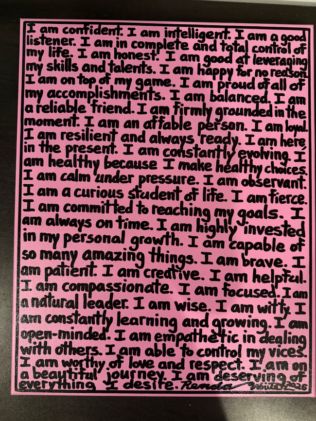 I Am Affirmations