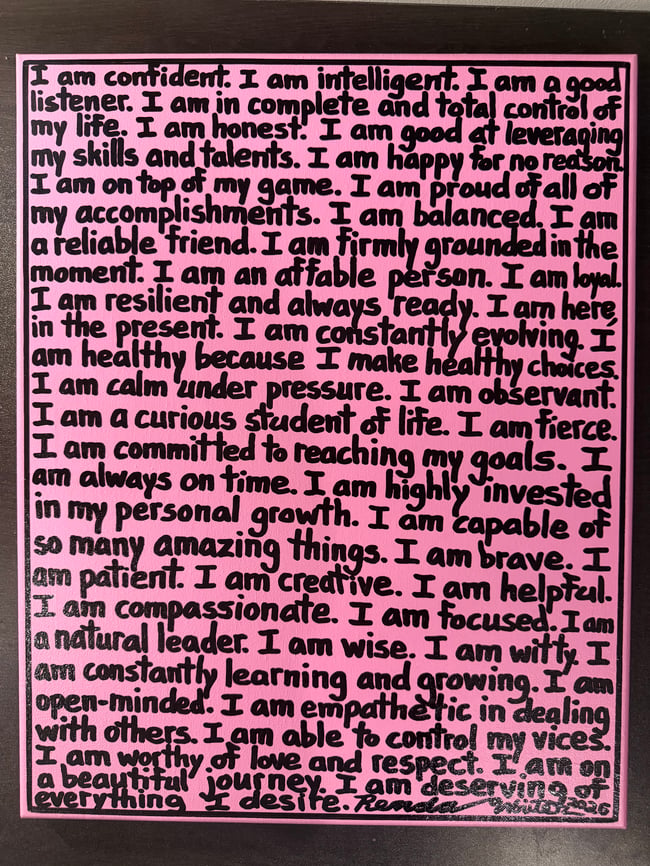I Am Affirmations