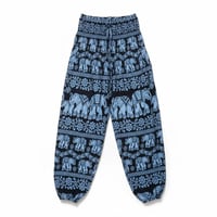 Image 9 of Elephant Harem Pants with Pockets, Boho Festival Trousers, High Crotch Unisex 507A/B