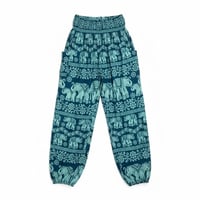 Image 10 of Elephant Harem Pants with Pockets, Boho Festival Trousers, High Crotch Unisex 507A/B