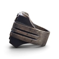 Image 2 of Vintage V-for-Victory Eagle Ring, c. 1940s