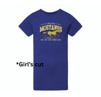 Image 2 of  Mustang Pride Navy T-shirt