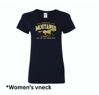 Image 3 of  Mustang Pride Navy T-shirt