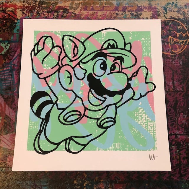 Image of Graffiti Mario V2