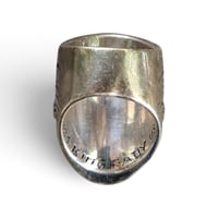 Image 5 of King Baby Skull Ring w/ Topaz Eyes, c. 2010