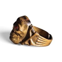 Image 2 of Antique Catalog Skull Ring, c. 1930s