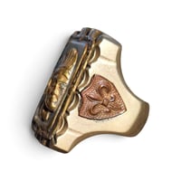 Image 2 of Vintage Chief Souvenir Ring, c. 1940s