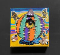 Image 2 of Beach Ball Bat painting