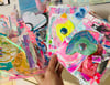Glittered Unicorn pack - painted papers pack