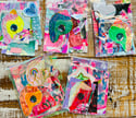 Glittered Unicorn pack - painted papers pack
