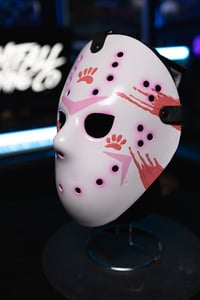 Image 1 of 1 of 1 Pink Friday the Purrteenth Mask