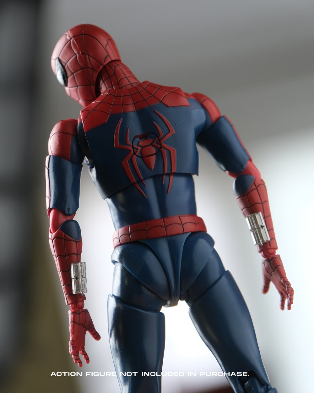 S.H. FIGUARTS Spider-Man Brand New Day 1/12 Scale movie-accurate Chrome Web Shooters
