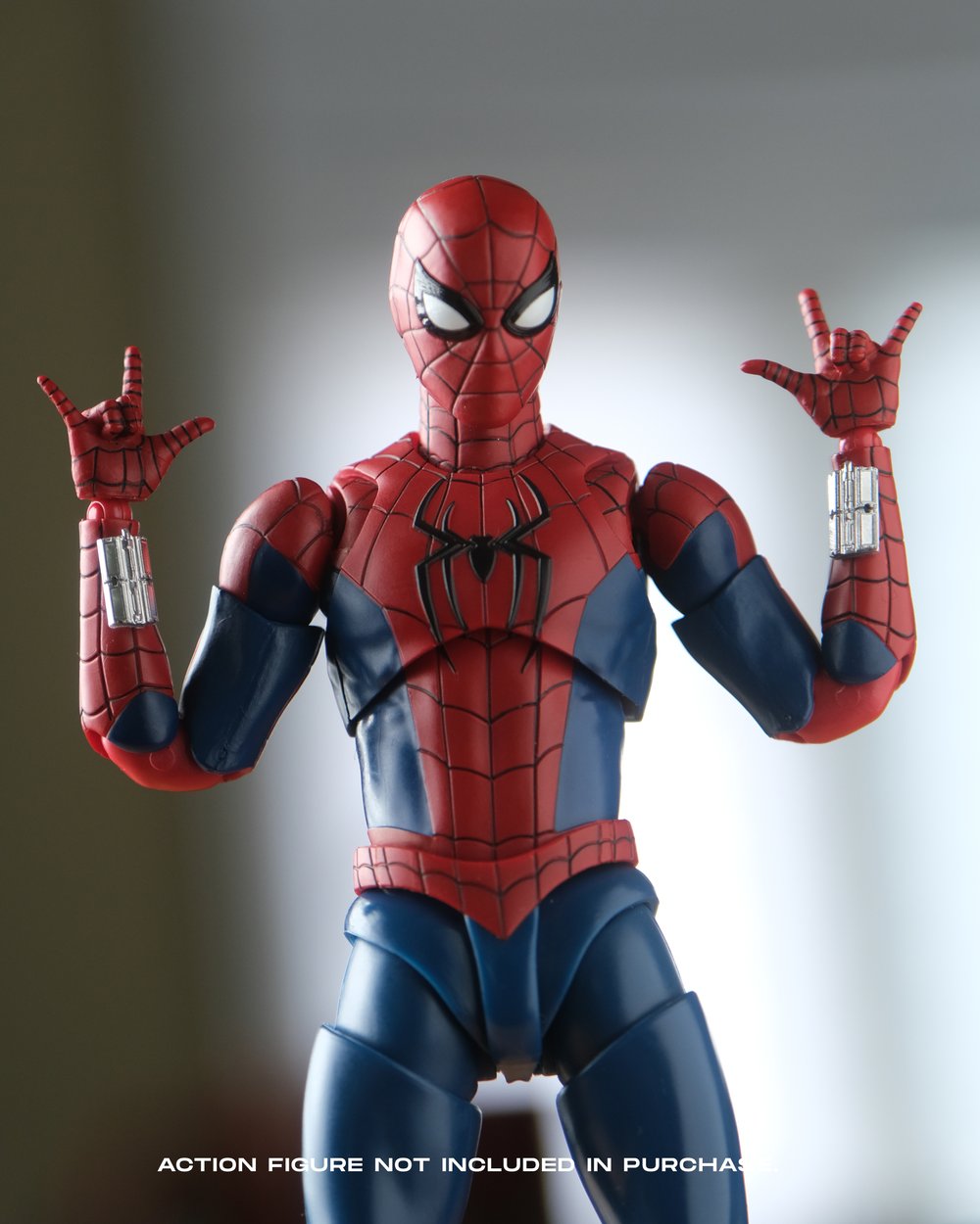 S.H. FIGUARTS Spider-Man Brand New Day 1/12 Scale movie-accurate Chrome Web Shooters