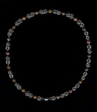 Image 1 of Alternating Byzantine with Leopardskin Jasper
