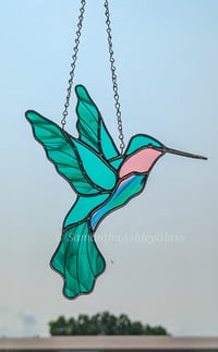 Image 1 of Hummingbird with Iridescent Wings