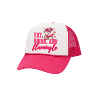 Image 1 of "Let's Flamingle" Hat